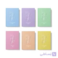 دفتر یادداشت 120 برگ کشدار هپی (برند لانگو)