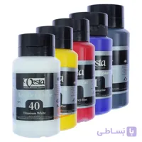 قیمت و خرید رنگ اکریلیک 500 میل وستا