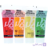 رنگ اکریلیک تک رنگ 100 میل پ ب او PEBEO
