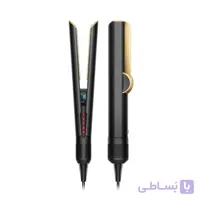 سشوار و صاف کننده مو دایسون مدل Dyson Airstrait Straightener Onyx Black/Gold (مشکی/طلایی)