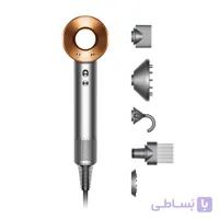 سشوار دایسون مدل Dyson Supersonic HD07 Nickel Copper (نقره‌ای | مسی)