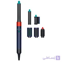 حالت دهنده مو دایسون مدل Dyson Airwrap HS05 Long Special Edition-Prussian Blue/Topaz (سرمه‌ای/نارنجی)