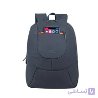 کوله پشتی ریواکیس مدل 7723 Laptop Rucksack 14 Zoll dunkelgrau