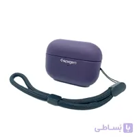 کیس ایرپاد پرو ۲ اسپیگن های کپی مدل Leather Armor رنگ مشکی