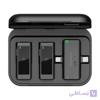 ست میکروفن بی سیم پاورولوژی مدل Lavalier -Duo تک کاربره