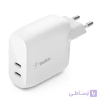 شارژر دیواری شارژ سریع 60 وات USB-C بلکین مدل WCH002vfWH
