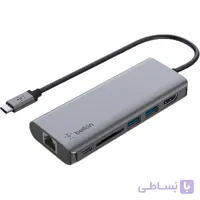 هاب 6 پورت USB-C بلکین مدل AVC008BTSGY
