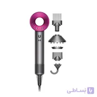 سشوار دایسون مدل Dyson Supersonic HD07 Fuschia Iron (صورتی | خاکستری)