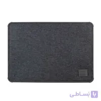 کیف ضد ضربه مک بوک ۱۵/۱۶ اینچی یونیک مدل UNIQ Dfender Magnetic Snap Bumber-مشکی