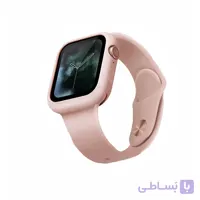 کاور محافظ اپل واچ یونیک مدل Lino سایز 44 mm رنگ مشکی