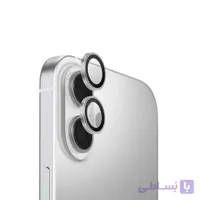 محافظ لنز دوربین یونیک مدل UNIQ Optix Aluguard مناسب آیفون 17 – بنفش