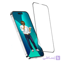 گلس گرین شفاف مناسب برای آیفون 15 – Steve Glass Screen Protector for iPhone 15
