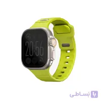 بند اپل واچ یونیک مدل Stride مناسب برای اپل واچ /45/49/46/44 میلی متری رنگ مشکی