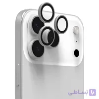 محافظ لنز زگ مناسب برای آیفون های 17 پرو و 17 پرو مکس رنگ خاکستری
