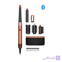 حالت دهنده مو دایسون  Dyson Airwrap HS08 id™ multistyler and hairdryer – Straight+Wavy (Amber Silk) – (ابریشم کهربایی)