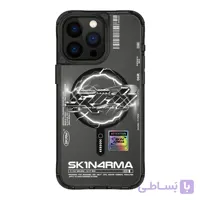 قاب اسکین آرما آیفون ۱۵ پرو مکس Skinarma Bolt Mag-Charge Case IPhone 15 Pro Max رنگ شفاف خاکستری