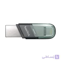 فلش مموری سن دیسک 128 گیگابایت SanDisk Flash Driver Ixpand Flip