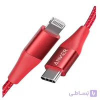 کابل انکر Powerline + II USB-C to Lightning طول ۹۰ سانتی متر مشکی | مدل A8652