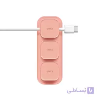 پد مغناطیسی و نظم دهنده کابل برند یونیک مدل UNIQ POD MAGNETIC | رنگ خاکستری