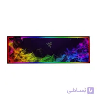 موس پد و کاور رومیزی بزرگ مدل ریزر RGB