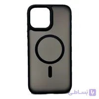 قاب Magic Mask دودی مات مگسیف دار مناسب برای Apple iPhone 13 Pro Max رنگ مشکی