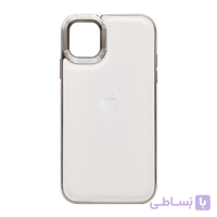 قاب گوشی magic mask چرمی مناسب برای Apple iPhone ۱۱  رنگ سفید