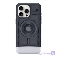قاب آیفون ۱۵ پرو مکس اسپیگن Spigen Classic C1 (MagFit) for iPhone 15 Pro Max سبز آبی