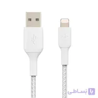 کابل لایتنینگ به USB-A بلکین مدل CAA002bt1MWH طول 1 متر