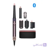 حالت دهنده مو دایسون مدل Dyson Airwrap HS08 i.d.™ multi-styler and dryer Straight+Wavy (Jasper Plum) (بنفش | صورتی)