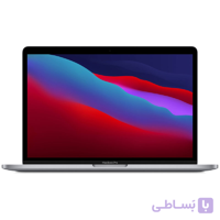 مک بوک پرو ۱۳.۳ اینچی اپل با چیپ M1 – مدل MYDA2 رنگ نقره ای (Silver) 256 گیگ