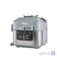 هواپز و سرخ کن برند نینجا مدل Ninja Speedi 10-in-1 Rapid Cooker &amp; Air Fryer ON400 – خاکستری