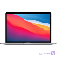 مک بوک ایر ۱۳.۳ اینچی اپل با چیپ M1 – مدل MGNA3 رنگ نقره ای 512 گیگ