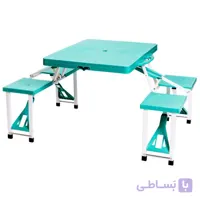 میز و صندلی تاشو سفری مدل تاشو 4 نفره