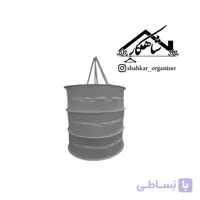 توری سبزی خشک کن دو طبقه با کاور