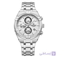 ساعت عقربه ای مردانه نیوی فورس مدل سه موتور فعال کد NF8042 SB