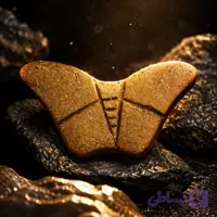 خمیر پلیمری هوا خشک رِد رُز (طلایی متالیک کد 1422)