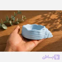 جا شمعی طرح صدف