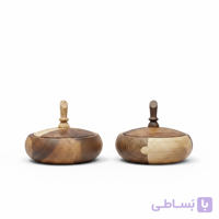 ‎شکلات خوری چوبی گردو مدل کلاسیک کد 126121