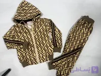 خرید ست سویشرت و شلوار بچگانه طرح Fendi | سایز ۴ تا ۷ سال | آرونا مزون