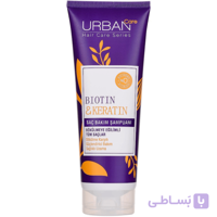 شامپو تخصصی ضد ریزش و انرژی‌بخش اوربن کر (Urban Care) حاوی بیوتین و کافئین – حجم ۳۵۰ میلی‌لیتر