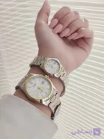 ست ساعت کاسیو بند استیل زنانه و مردانه کد 81401