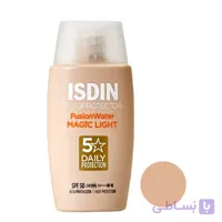 ضدآفتاب ایزدین فیوژن واتر مجیک لایت SPF50 حجم ۵۰ میلی‌لیتر