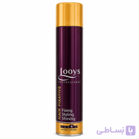 اسپری مو Looys پروفشنال مدل Fixative حجم 600 میلی‌لیتر