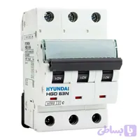 فیوز مینیاتوری ۶۳ آمپر سه پل هیوندای HYUNDAI 3PH-C63