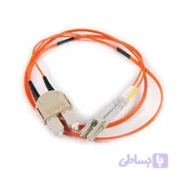 پچ کورد فیبر نوری SC _ LS/UPC مالتی مورد OM2 DUPLEX , روکش PVC