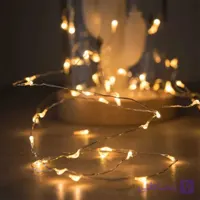 ریسه مفتولی میکرو ال ای دی USB رنگ آفتابی 5 متری