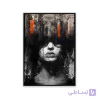 تابلو دیواری چهره زن T30014500