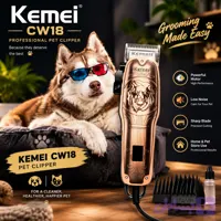 ماشین اصلاح حیوانات کیمی مدل Kemei CW18 اصلی