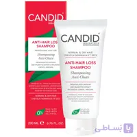 شامپو ضد ریزش مو کاندید مناسب موهای خشک ۲۰۰ میل | Candid Anti-Hair Loss Shampoo