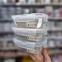 ظرف مایکروفری ایزی لاک مستطیل 900ml